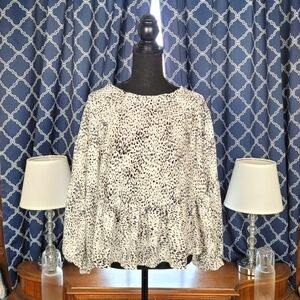 Olivaceous Long Sleeve Blouse